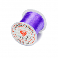 Леска для бисера ?0,3 100м цв.фиолетовый Леска для бисера ?0,3 100м цв.фиолетовый