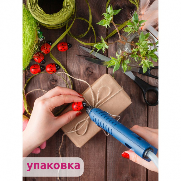 Клей для клеевого пистолета прозрачный Maxwell Glue d 11,2мм L 210мм уп.10шт