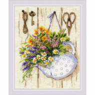 Набор для вышивания РИОЛИС арт.2020 Летний чай 24х30 см