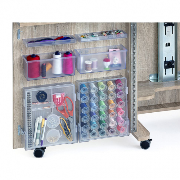 184017_Стол раскладной для швейной машины COMPACT, серый дуб