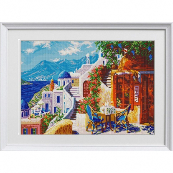 Рисунок на ткани (Бисер) КОНЁК арт. 1284 Санторини 29х39 см