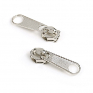 Замок MaxZipper без фиксатора СП#8 цв.никель уп.500шт