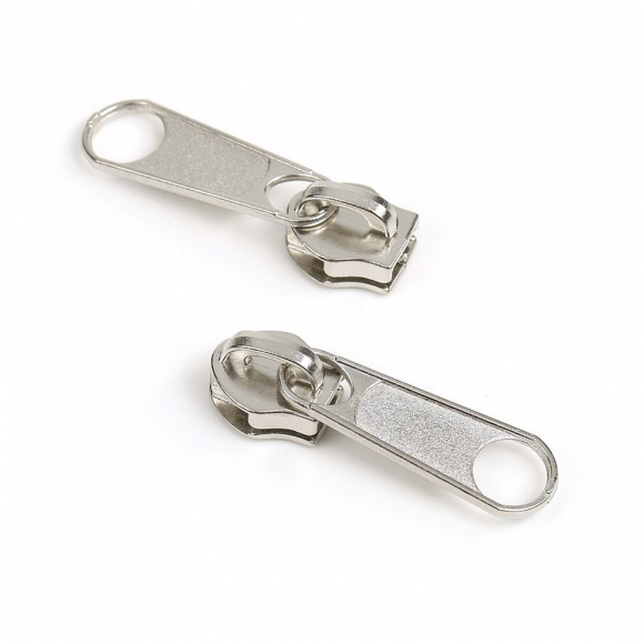 Замок MaxZipper без фиксатора СП#8 цв.никель уп.500шт Замок MaxZipper без фиксатора СП#8 цв.никель уп.500шт