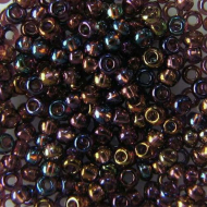 Бисер Preciosa, размер 10/0, 5 г, цвет №21060 фиолетовый аметист радужный прозрачный