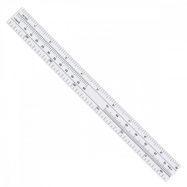 Лекало портновское прямое D5129 (0334-5330) 33,5х3,5 см