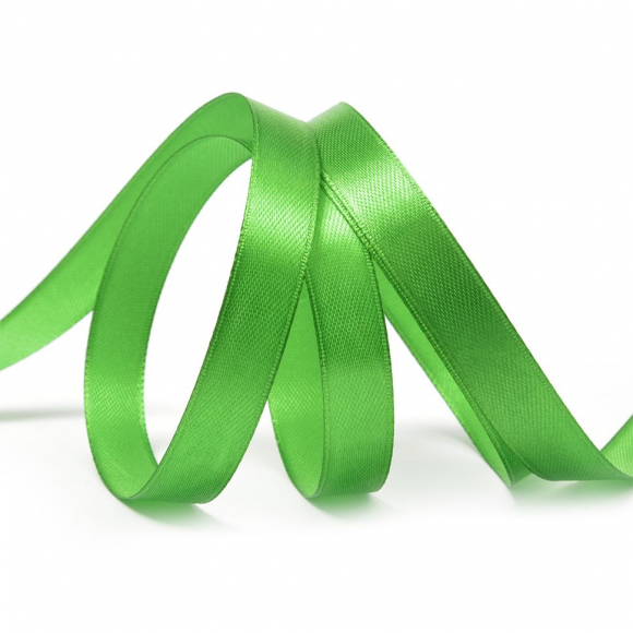 Лента атласная 12мм цв.3042 зеленый IDEAL уп.27,4 м Лента атласная 12мм цв.3042 зеленый IDEAL уп.27,4 м