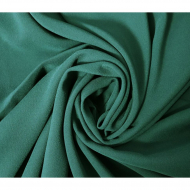 Ткань Креп 150 г кв.м 95% полиэстер, 5% спандекс шир.150 см арт.Р.11399.11 цв.11 зеленый уп.25м