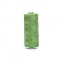 Нитки IDEAL бытовые 40/2 полиэстер 366м цв.532 зеленый