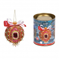 Набор для творчества Новогодний шар из пайеток арт.ВМ.ШП10 Кардинал Ришелье