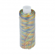 Нитки для вышивания Gamma мультиколор M120/2 100% вискоза 10 шт. 400 я цв.Set 4 яркие