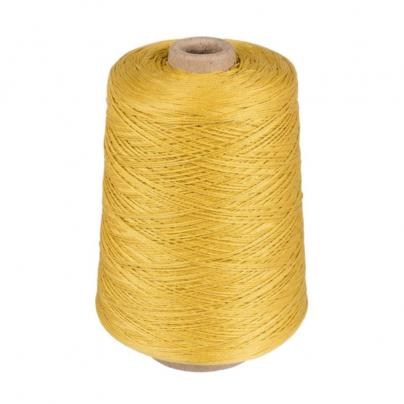 Нитки для вышивания Gamma мулине 100% хлопок 480 г ± 30 г цв.№0653 св.горчичный