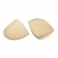 Подплечики обтянутые втачные твердые АТ.ОВТФ10 цв.бежевый, уп.10пар.