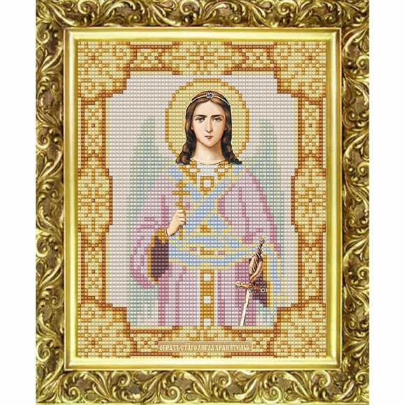 Рисунок на ткани (Бисер) КОНЁК арт. 9119 Ангел Хранитель 15х18 см Рисунок на ткани (Бисер) КОНЁК арт. 9119 Ангел Хранитель 15х18 см