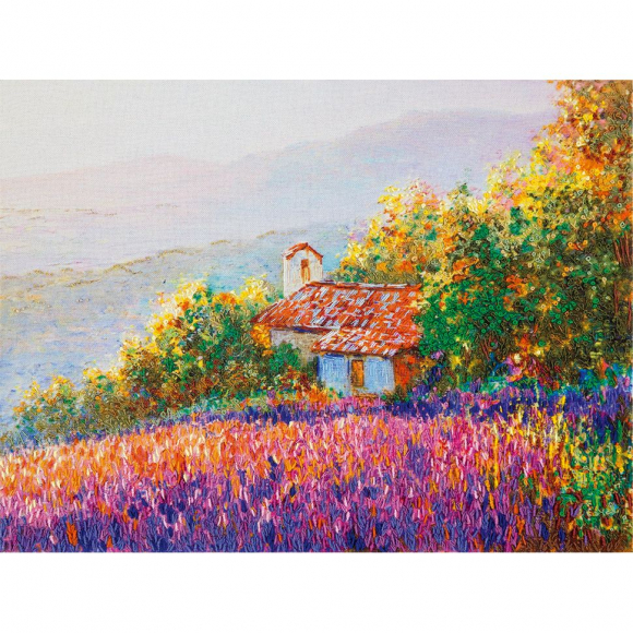 Набор для вышивания PANNA Живая картина арт. JK-2100 Утро в горах 26,5х19,5 см