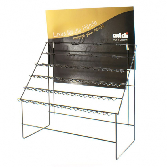 78228_Стенд для спиц и крючков addi, 52,5 х 65,5 х 25 см, 52 еврокрючков