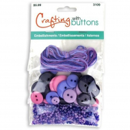 Набор для творчества Embellishments Purple