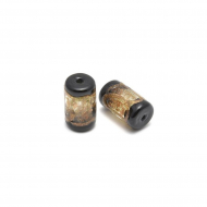 Бусины стеклянные Мурано TESОRO  арт.TS.D5162-08 цв.1 цв.бежевый 17х10 мм in ?3 мм