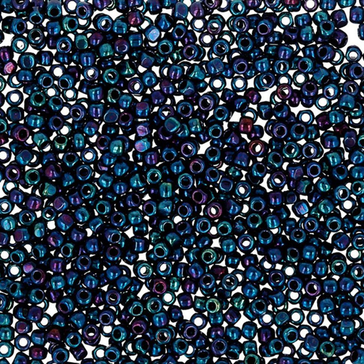 Бисер Япония "TOHO" 15/0  CHARLOTTE №2  1.7 мм 5 х 5 г №0505 морская волна/меланж