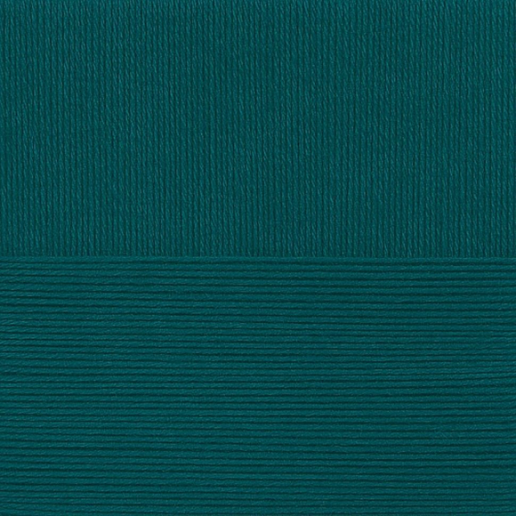 Пряжа для вязания ПЕХ Детский каприз трикотажный (50% мериносовая шерсть, 50% фибра) 5х50г/400м цв.1152 зел.бирюза