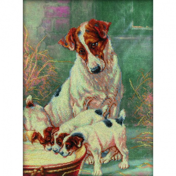 Набор для вышивания РТО арт.M70009 Материнское счастье 29х39 см