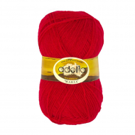Пряжа ADELIA MARIA (100% акрил) 10х50г/227м цв.08 красный
