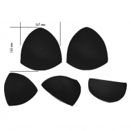 Чашечки корсетные TBY-07.03 с равномер. наполнением р.16 цв. черный уп.10 пар Чашечки корсетные TBY-07.03 с равномер. наполнением р.16 цв. черный уп.10 пар