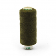 Нитки Dor Tak бытовые 40/2 полиэстер 366м цв.269 оливковый