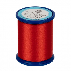 Швейные нитки SumikoThread GFST 50 100%полиэстер 200 м (219 я) цв.154 красно-оранжевый