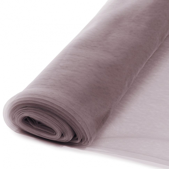 Еврофатин мягкий матовый Hayal Tulle арт.HT.S шир.300см, 100% полиэстер цв. 9 уп.5м - пудро-розовый