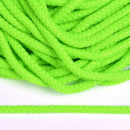 Шнур круглый полиэфир 05мм арт.1с-50/35 с наполнителем цв.116 люминисцентно салатовый уп.200м