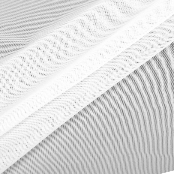 Сетка эластичная KRUZHEVO арт.TBY.068 80г/м? ш.160см цв.001 белый уп.3м Сетка эластичная KRUZHEVO арт.TBY.068 80г/м? ш.160см цв.001 белый уп.3м