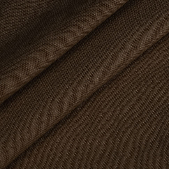 Ткань льняная 200 г/м? лен 25%, хб 25%, вискоза 25%, пэ 25% шир.140 см арт.TBY.Li.1009.25 цв.25 хаки уп.5м
