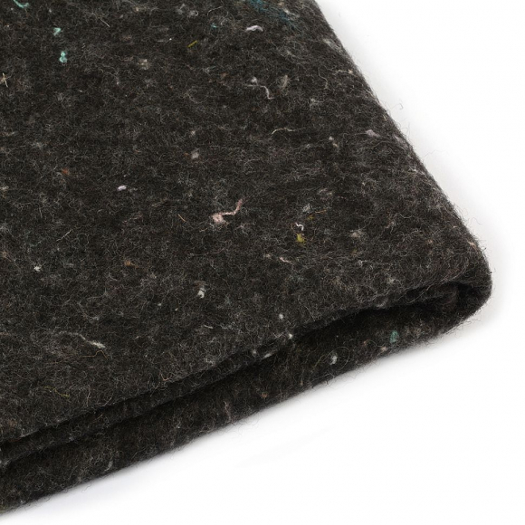 Наполнитель универсальный Шерстепон 150г/м? (30%шерсть / 70%ПЭ волокно) шир.150см цв.графит уп.50м