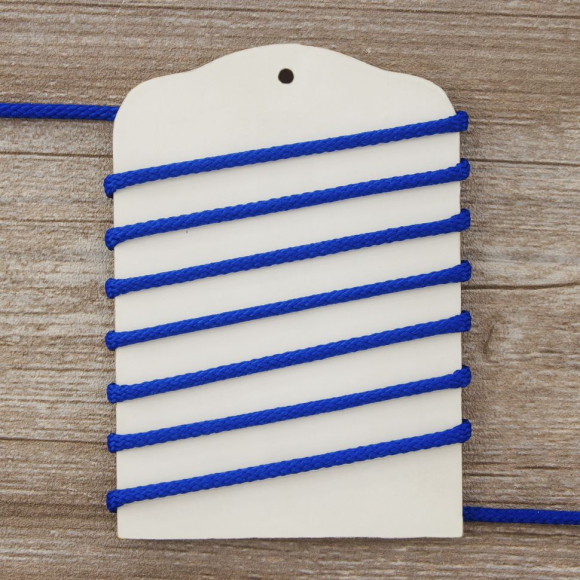 Шнур плетеный SPIRAL ( SAFISA), 4 мм, 25 м, цвет синий