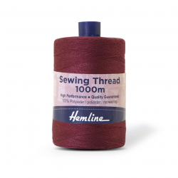 183513_Нить универсальная Hemline для шитья, 1000 м