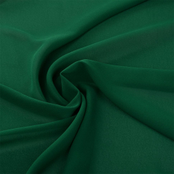 Ткань креп-шифон арт.TBY.8021-184 плот.105г/м2 100% ПЭ шир. 150см цв.184 т.зеленый рул.35м