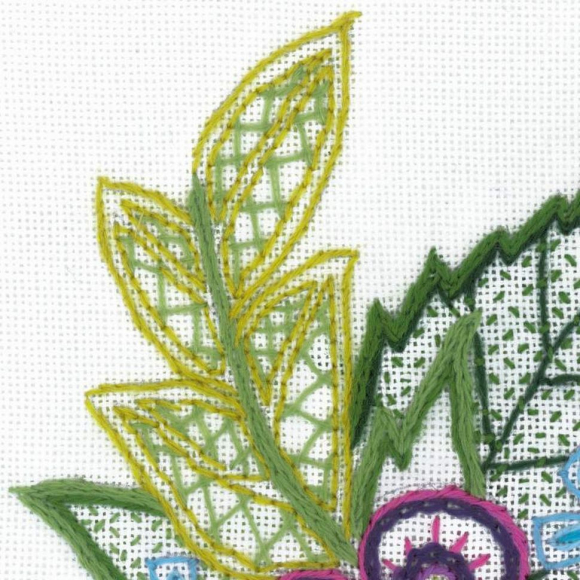 Набор для вышивания РИОЛИС арт.1688 Этюд с незабудками 15х18 см