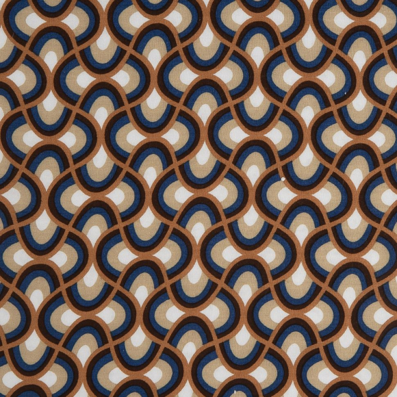 Ткань Штапель 105 г/м? 100% вискоза шир.145 см арт.Р.65391.03 бежевый рул.30м