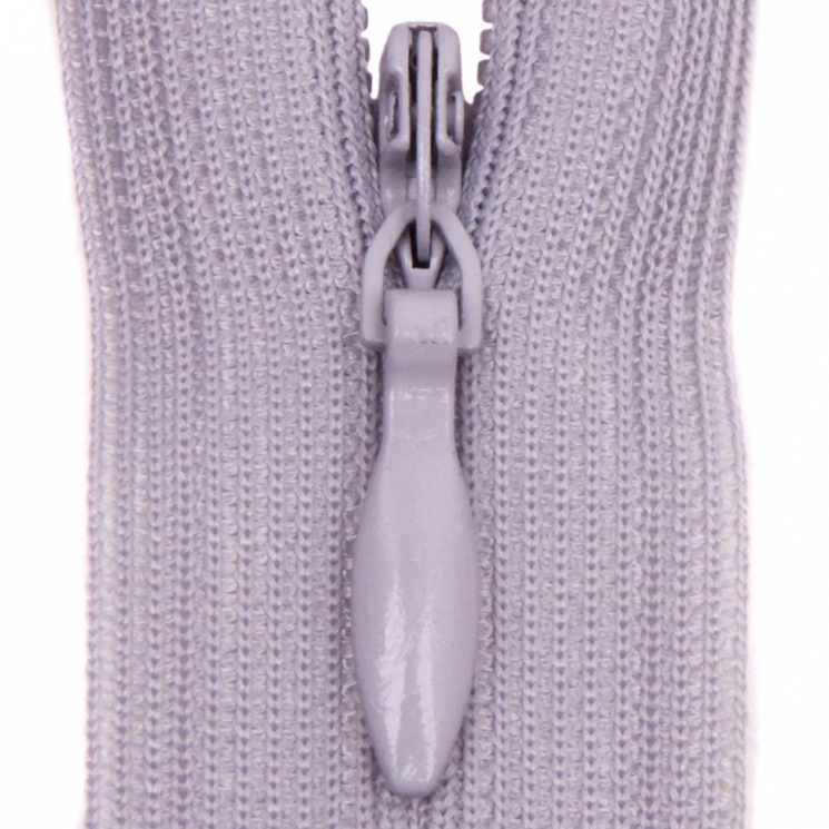 Молния потайная нераз 35см S-272 серый светлый SBS уп.100шт