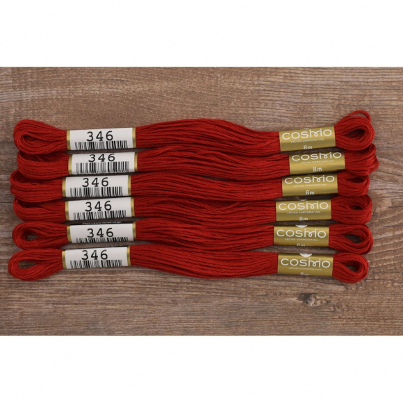 164437_Мулине COSMO однотонный цвет 346