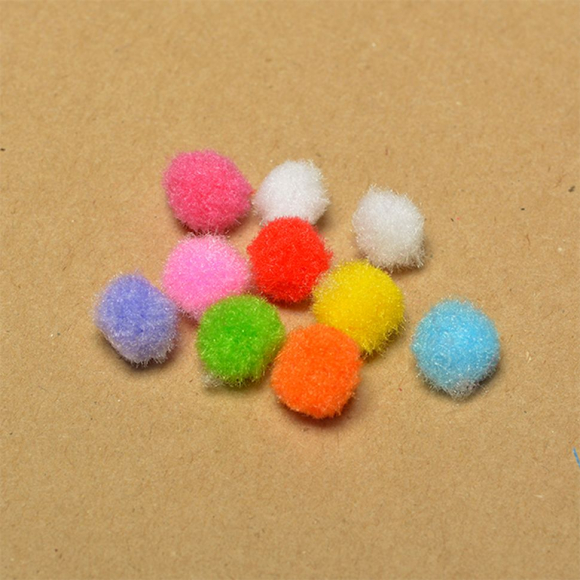 Помпоны TBY для творчества арт. BC0110 10мм цв.ассорти уп.1000 шт Помпоны TBY для творчества арт. BC0110 10мм цв.ассорти уп.1000 шт