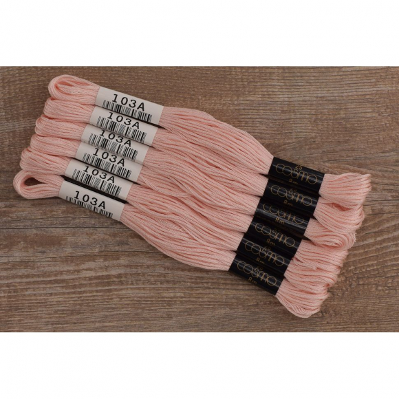 164185_Мулине COSMO однотонный цвет 103