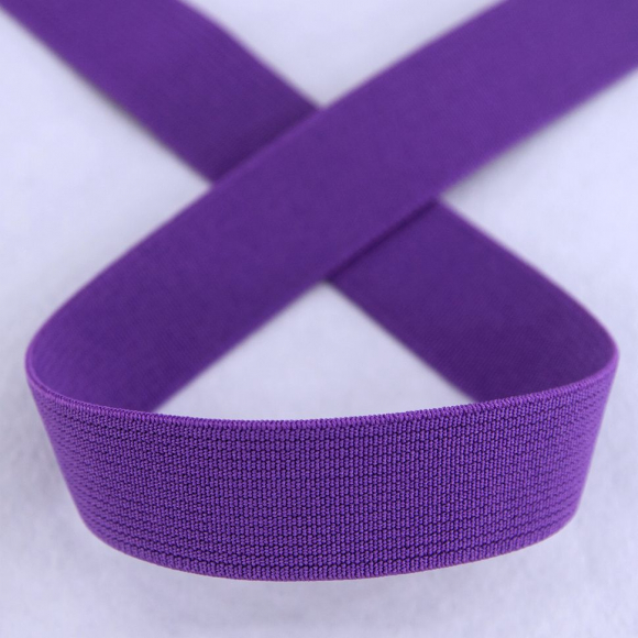 66660_Резинка, цвет фиолетовый, 20 мм