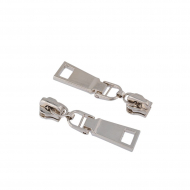 Замок MaxZipper автомат М#5 арт.F23 цв.1 никель уп.100шт