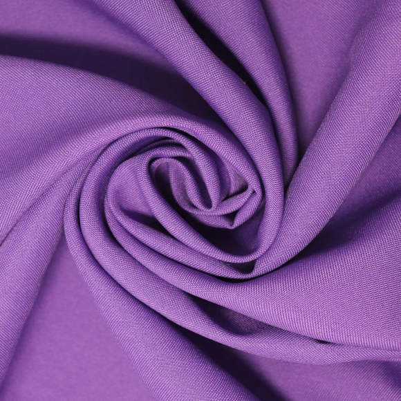 Ткань Габардин 150 г кв.м 100% полиэстер шир.148 см арт.Р.15299.10 цв.10 сиреневый уп.25м