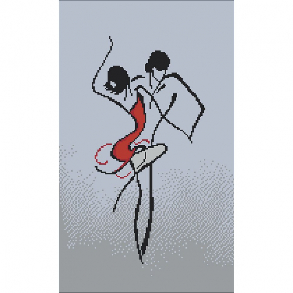 Набор для вышивания мулине НИТЕКС арт.0300 Сальса 23х34 см