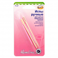 71488_Иглы ручные для шитья шерстью и пряжей, 4 шт