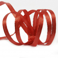 Лента атласная 3мм цв.3091 т.красный IDEAL уп.100 м