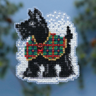 Набор для вышивания MILL HILL Скотч-терьер 6х5 см