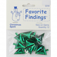 63362_Набор декоративных элементов Favorite Findings "Рождественски елочки"